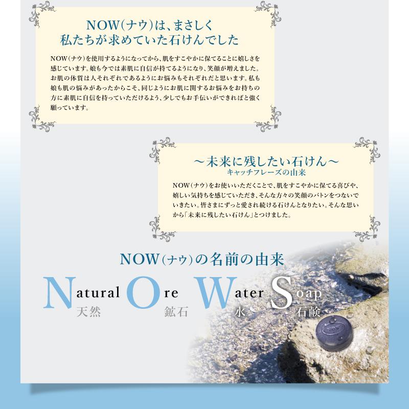 無添加石鹸　洗顔　固形　ＮＯＷプレミアムソープ　１００ｇ　職人手作り　コールドプロセス　天然多孔質粘土　マイナスイオン　しっとり　うるおい　濃密泡 | ブランド登録なし | 06