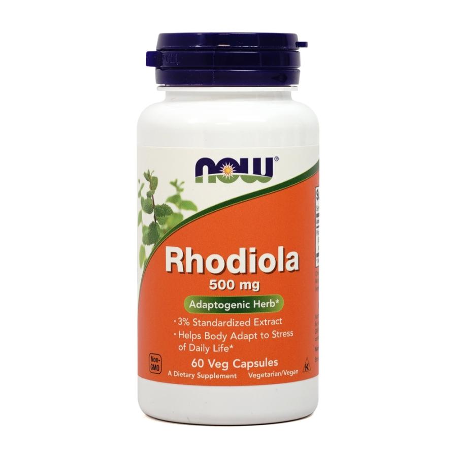 NOW Foods（ナウフーズ） ロディオラ 500mg 60錠 NOW FOODS Rhodiola 