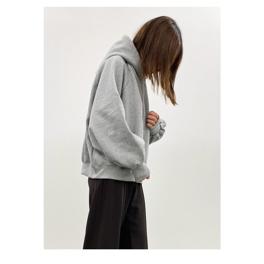 韓国 ファッション スウェット レディース パーカー バルーン袖フーディ Ng 18t 310 3rd Spring 通販 Yahoo ショッピング