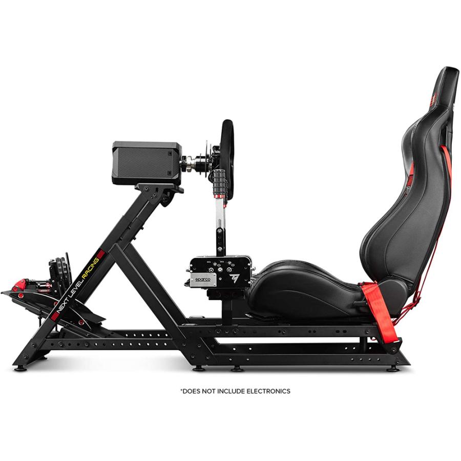 Next Level Racing GTTRACK Cockpits レーシングシート ホイールキャスター付き ギアシフト調節可能 1年保証 輸入品 送料無料|nowshop|07