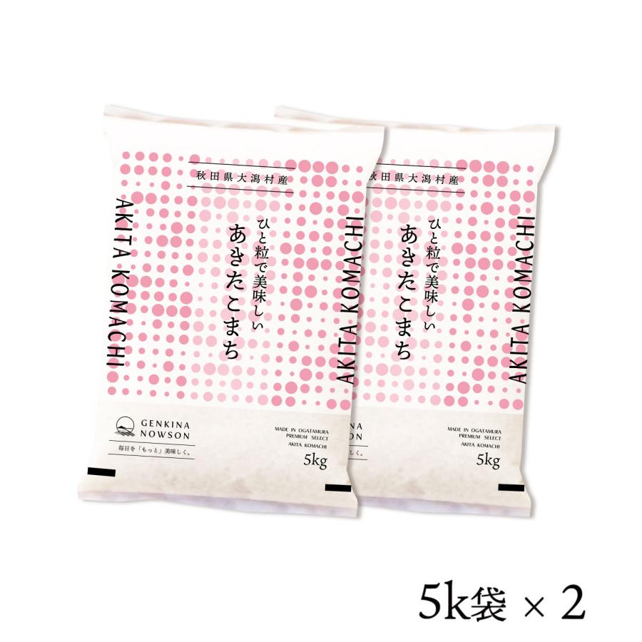 新米出荷開始！令和6年産 秋田県産 あきたこまち 10kg(5kg×2袋  