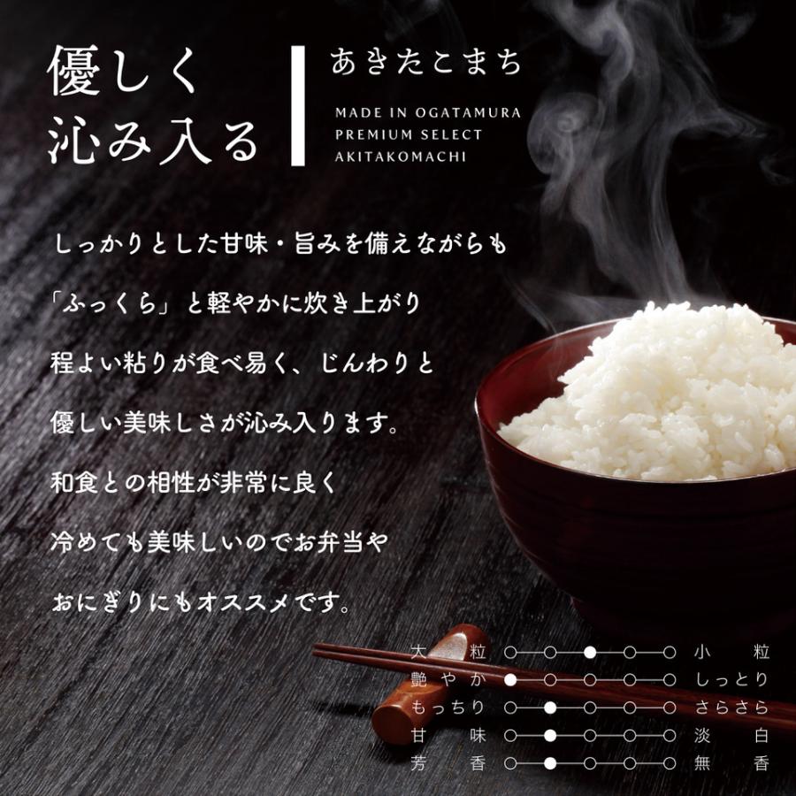 あきたこまち 25kg 送料無料 脱気包装5kg×5袋 選べる精米（白米／無