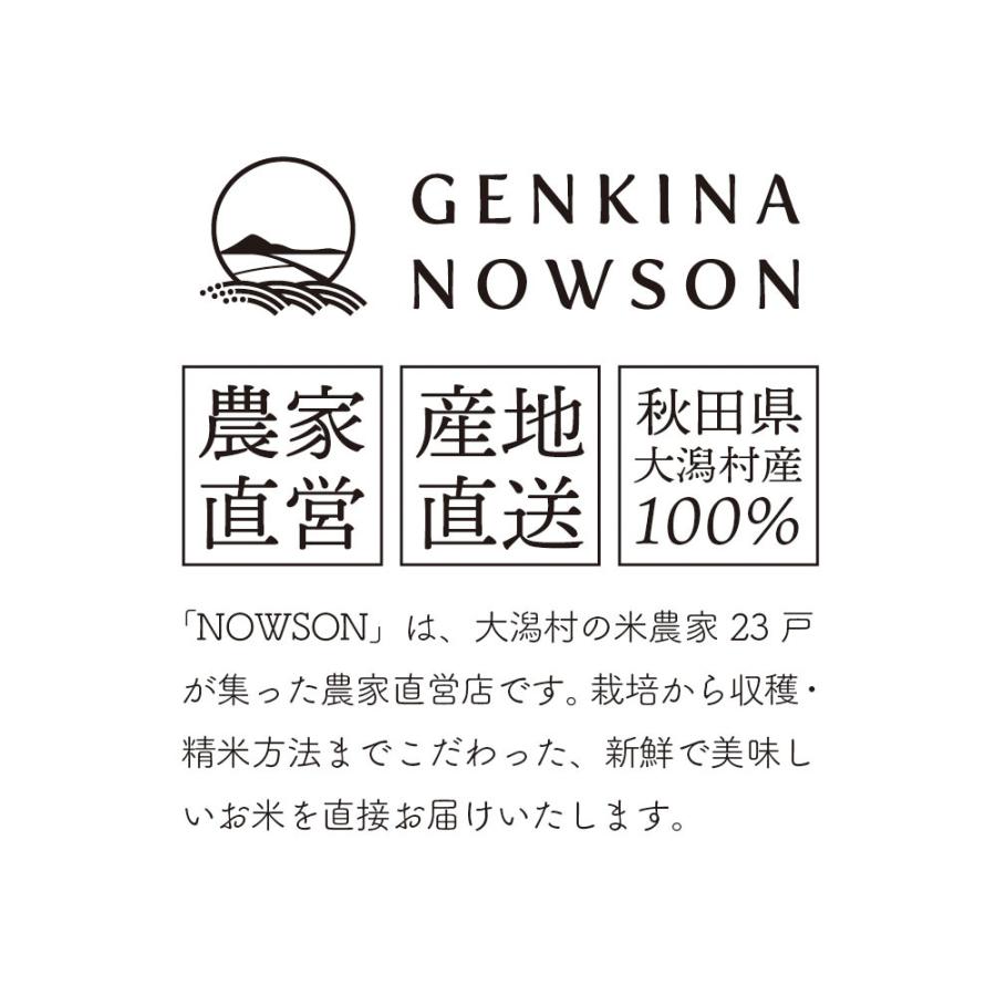 令和5年産 秋田県産  スノーパール 20kg(5kg×4袋) ★選べる精米【白米 無洗米 胚芽米】★｜nowson｜06