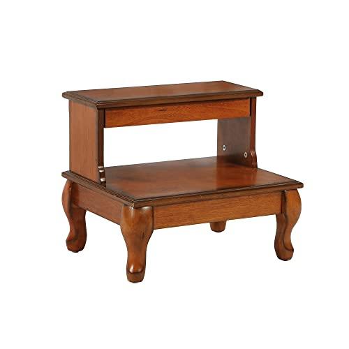 【並行輸入品】パウエルアッティカチェリーベッドステップ Powell Mimi Attic Cherry Wooden Bed Steps_1