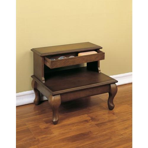 【並行輸入品】パウエルアッティカチェリーベッドステップ Powell Mimi Attic Cherry Wooden Bed Steps_3