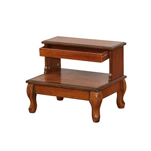 【並行輸入品】パウエルアッティカチェリーベッドステップ Powell Mimi Attic Cherry Wooden Bed Steps_6