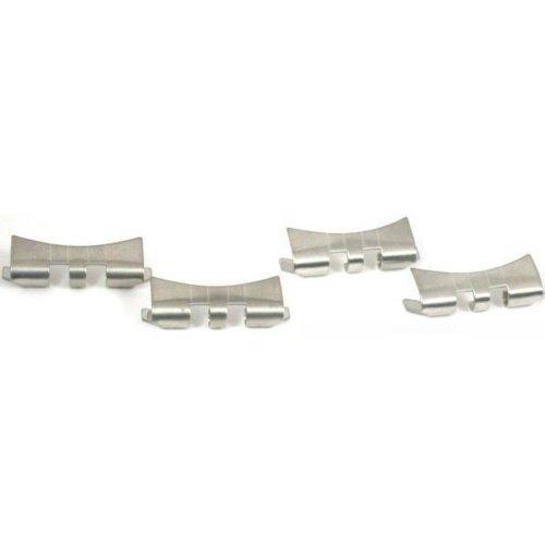 【並行輸入品】 4 Slit Watch Band Ends Pieces Stainless Steel 20mmの画像