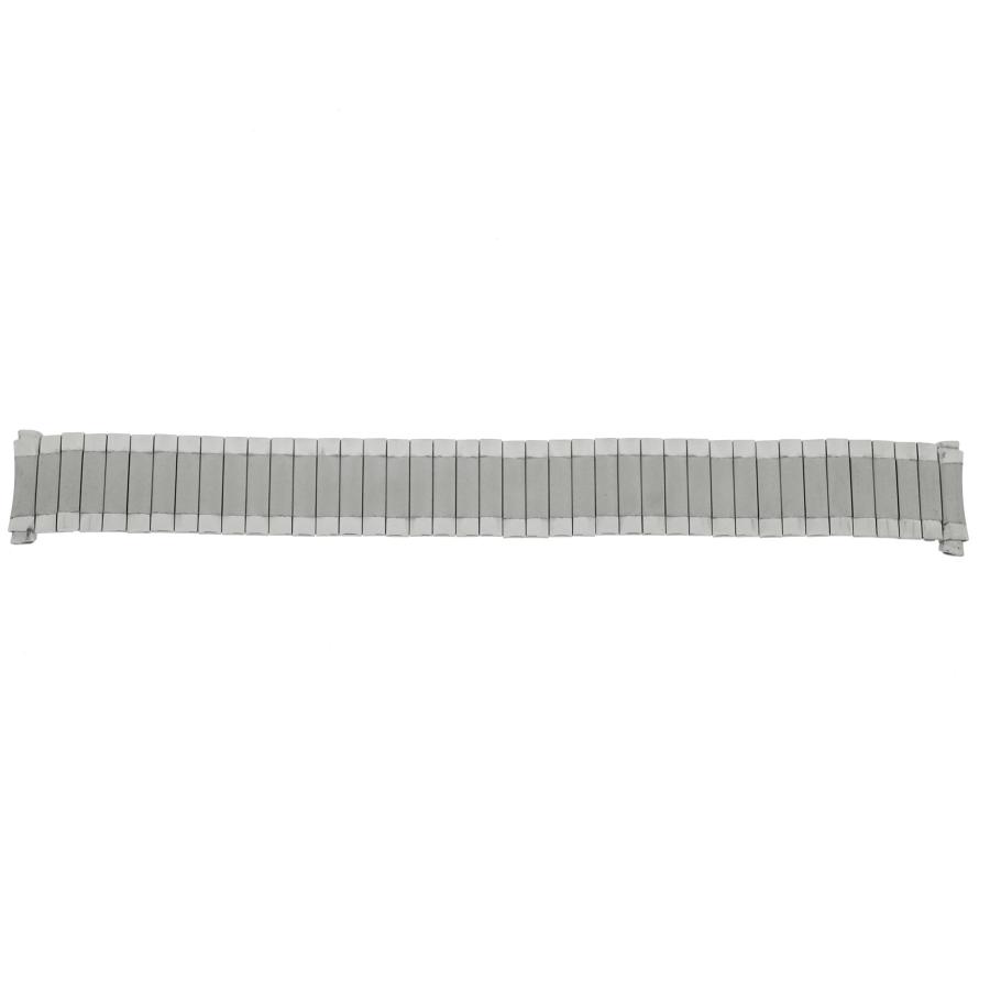 【並行輸入品】tsmet369 Watchバンド拡張メタルストレッチシルバー色Curved Endsフィット17 mm 19 mmに Speidの画像