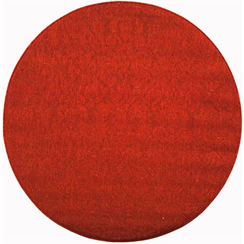 【並行輸入品】SAFAVIEH コートヤード コレクション 5フィート7.6 cm ラウンド レッド CY2714 屋内/屋外 防水 簡単_4