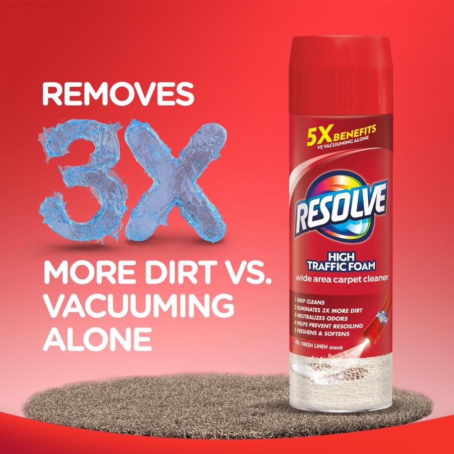 【並行輸入品】Resolve Carpet High Traffic Foam， 22 Ounce by Resolve Resolve Hig_6