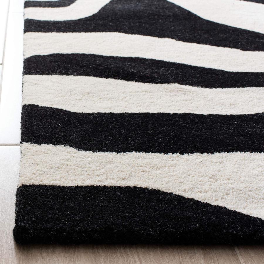 【並行輸入品】Safavieh Soho Collection SOH717A Handmade White and Black Premium_3