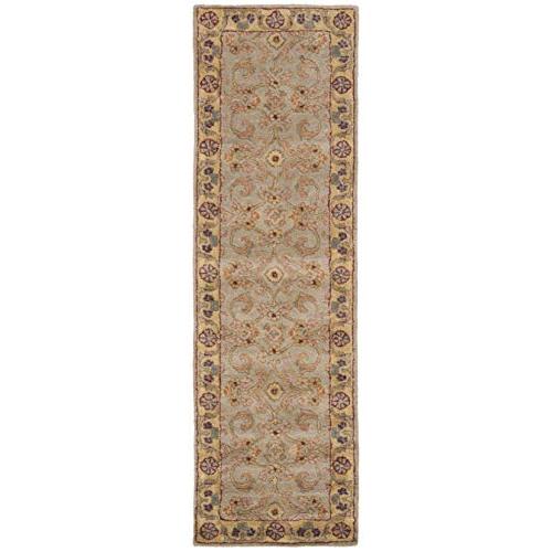 【並行輸入品】 SAFAVIEH Classic Collection Runner Rug 2'3" x 8'， Rust & Green_4