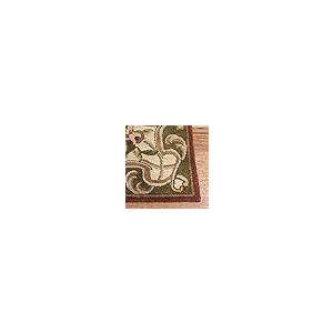 【並行輸入品】 SAFAVIEH Classic Collection Runner Rug 2'3" x 8'， Rust & Green_7