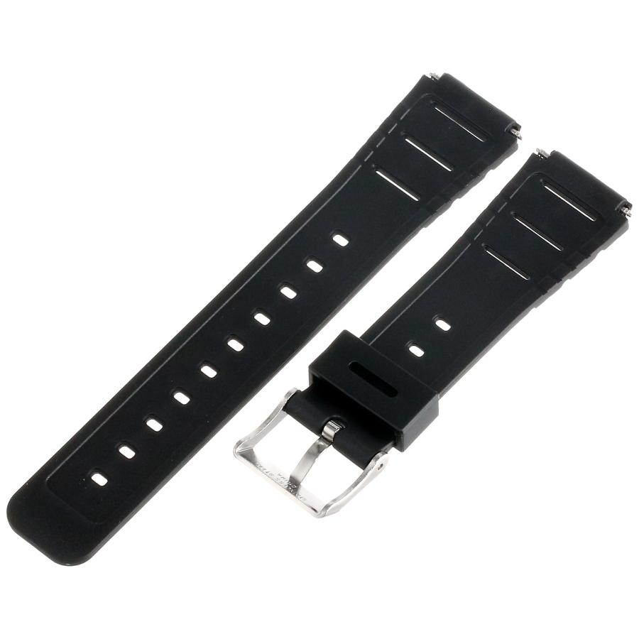 【並行輸入品】Timex(タイメックス) メンズ Q7B727 樹脂 パフォーマンス スポーツ 18mm ブラック 交換用時計バンド Timex_3