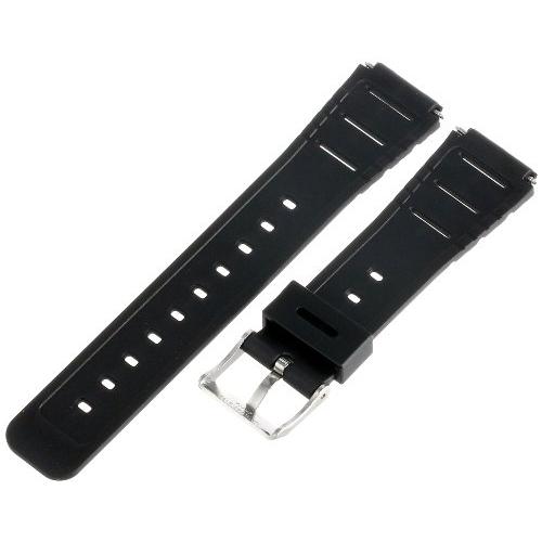 【並行輸入品】Timex(タイメックス) メンズ Q7B727 樹脂 パフォーマンス スポーツ 18mm ブラック 交換用時計バンド Timex_4