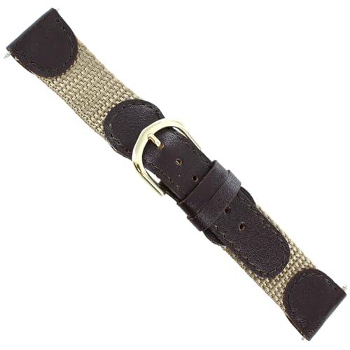 【並行輸入品】Speidel 19 mmナイロン/レザースイス軍スタイルバンド適合モデル24220 , 24221 & 24378 Speideの画像