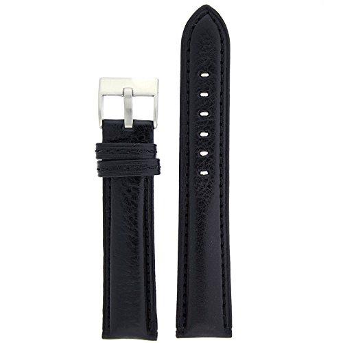 【並行輸入品】Extra Thick Padded時計バンド本革ブラック26ミリメートルTechスイス Tech Swiss Extra Thi_1