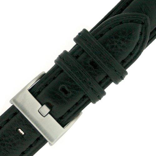 【並行輸入品】Extra Thick Padded時計バンド本革ブラック26ミリメートルTechスイス Tech Swiss Extra Thi_7