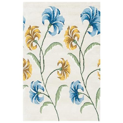 【並行輸入品】 SAFAVIEH Soho Collection Accent Rug 3'6" x 5'6"， Beige & Multi_1