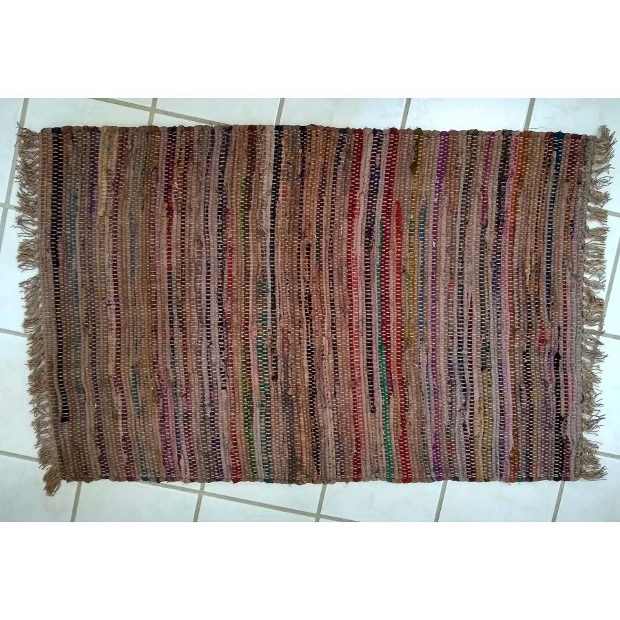 【並行輸入品】 Sturbridge Country Rag Rug in Tobacco 24" x 36"_9