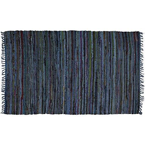 【並行輸入品】Sturbridge カントリーラグラグ デニム 24インチ x 36インチ Sturbridge Country Rag Rug_1