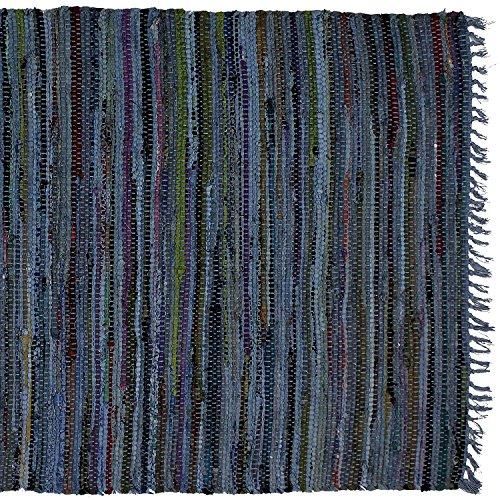 【並行輸入品】Sturbridge カントリーラグラグ デニム 24インチ x 36インチ Sturbridge Country Rag Rug_4