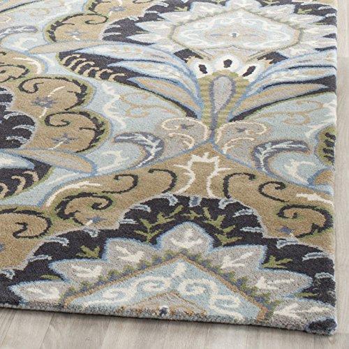 【並行輸入品】 SAFAVIEH Wyndham Collection Runner Rug 2'3" x 9'， Blue & Multi_7