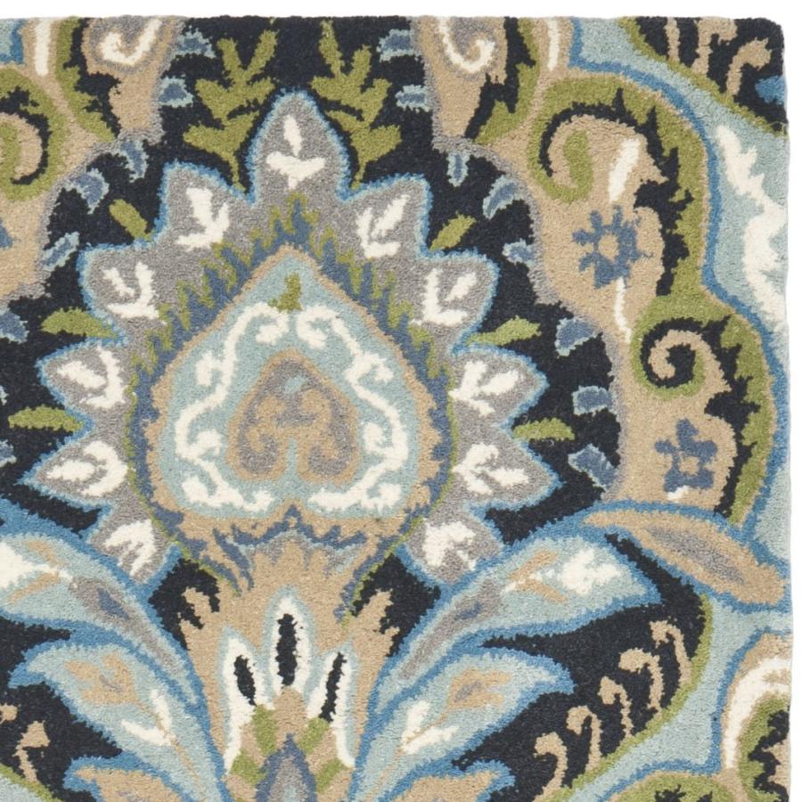 【並行輸入品】 SAFAVIEH Wyndham Collection Runner Rug 2'3" x 9'， Blue & Multi_9