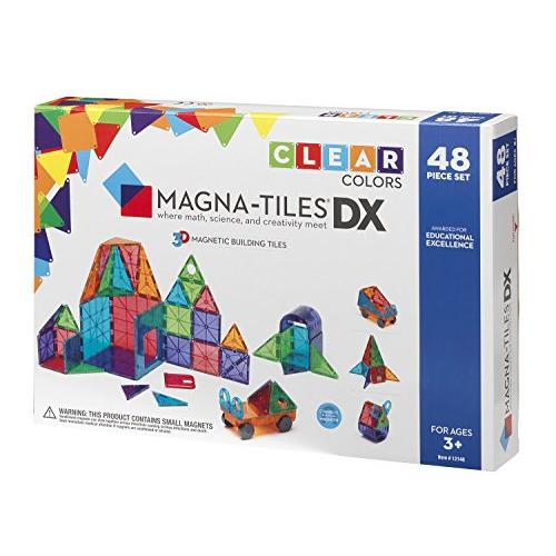 おもちゃ 【並行輸入品】 MAGNA TILES DX 48 Piece Magnetic 