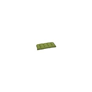 【並行輸入品】枕Perfectインドア/アウトドアForsythウィッカーラブシートクッション、グリーン Pillow Perfect Fors_2