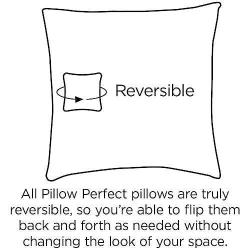 【並行輸入品】枕Perfectインドア/アウトドアForsythウィッカーラブシートクッション、グリーン Pillow Perfect Fors_4