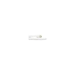 【並行輸入品】 10MM White V Braided Western Leather Watch Band Strapの画像