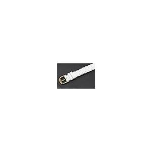 【並行輸入品】 10MM White V Braided Western Leather Watch Band Strapの画像
