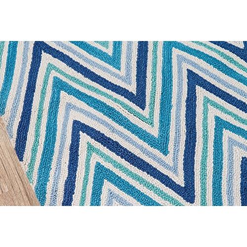 【並行輸入品】 Momeni Rugs Geo Collection， Hand Hooked Contemporary Area Rug， 2_7