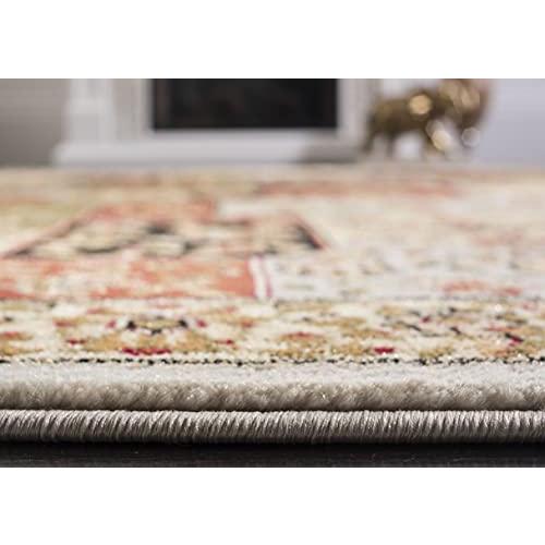 【並行輸入品】 SAFAVIEH Lyndhurst Collection Runner Rug 2'3" x 11'， Grey & Mu_7
