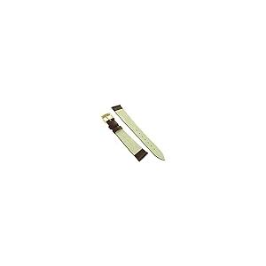 【並行輸入品】16 mm MorellatoブラウンGenuine CalfskinレザーフラットWatch Band Regular Moreの画像