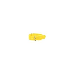 【並行輸入品】18 mm Nato SsナイロンループソリッドイエローInterchangeable交換用時計ストラップバンド Clockworの画像