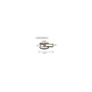 【並行輸入品】シルバーステンレススチールFold Over Clasp Womens WatchブレスレットExtender Silver Stの画像