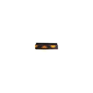 【並行輸入品】14   16 mm Sun Tribal PrintブラックOne Piece Fast Wrap Watch Band Fitの画像