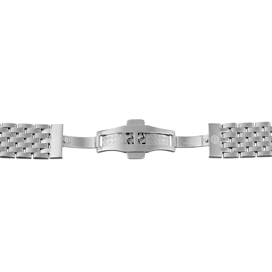 【並行輸入品】MICHELE MS18EA235009 デコ 18mm ステンレススチール シルバー 腕時計ブレスレット, ブレスレット、クラシの画像