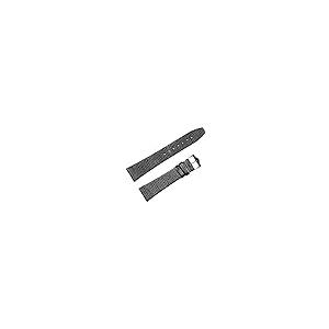 【並行輸入品】deBeer リザードグレイン腕時計バンド フラット 19MM ブラック deBeer Replacement Leather Wの画像