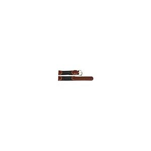 【並行輸入品】18 mmブラックブラウンレザーナイロンスポーツ防水時計バンドストラップFits Swiss Army 18MM BLACK BRの画像