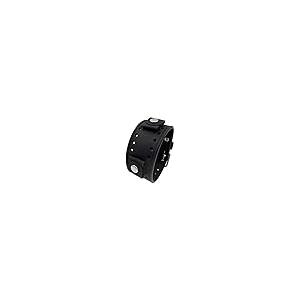 【並行輸入品】 REV Crazy Horse Leather Strap Lug Width Wide Black Cuff Watch Ba_5