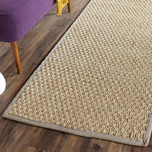 【並行輸入品】 SAFAVIEH Area Rug 2x3 Natural Fiber Collection Natural & Gre_3