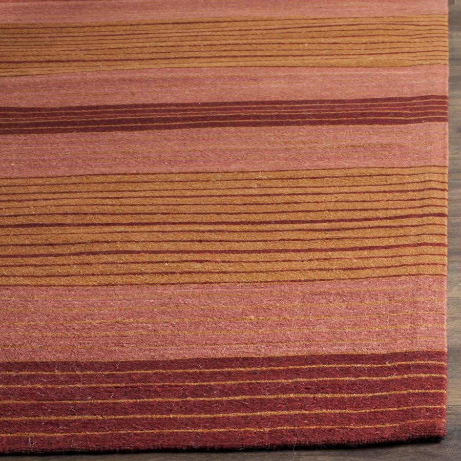 【並行輸入品】 SAFAVIEH Marbella Collection Accent Rug 2'3" x 4'， Rust， Handm_3