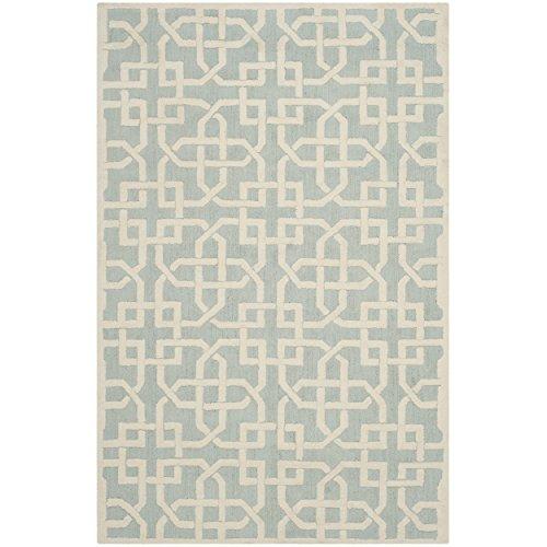 【並行輸入品】 SAFAVIEH Newport Collection Accent Rug 3'9" x 5'9"， Light Blue_1