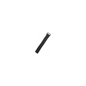 【並行輸入品】18〜20mm長さ調整可能 ブラック ナイロン/ベルクロスポーツ時計ストラップ NewLife 20mm Adjustable L_5