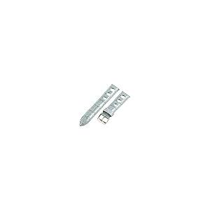 【並行輸入品】18 mm Rally 3 holeクロコグレーレザーInterchangeable交換用時計バンドストラップ Clockworkの画像