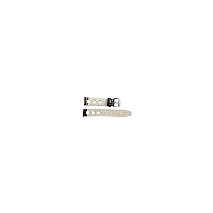 【並行輸入品】26 mm Rally 3 holeクロコブラウンレザーInterchangeable交換用時計バンドストラップ Clockworの画像
