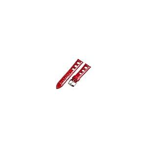 【並行輸入品】26 mm Rally 3 holeクロコレッドレザーInterchangeable交換用時計バンドストラップ Clockworkの画像